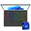 Oem Odm Cheap Sale 14Inch Laptop M2 256Gb 512Gb 1Tb 2Tb Ssd Intel N95 4500Mah Battery Bt 4.2 Black Transparent Business Laptop