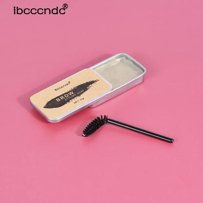 Blushimmer Brow Styling Soap Kit with waterproof, long-lasting lamination gel for defining and shaping eyebrows.