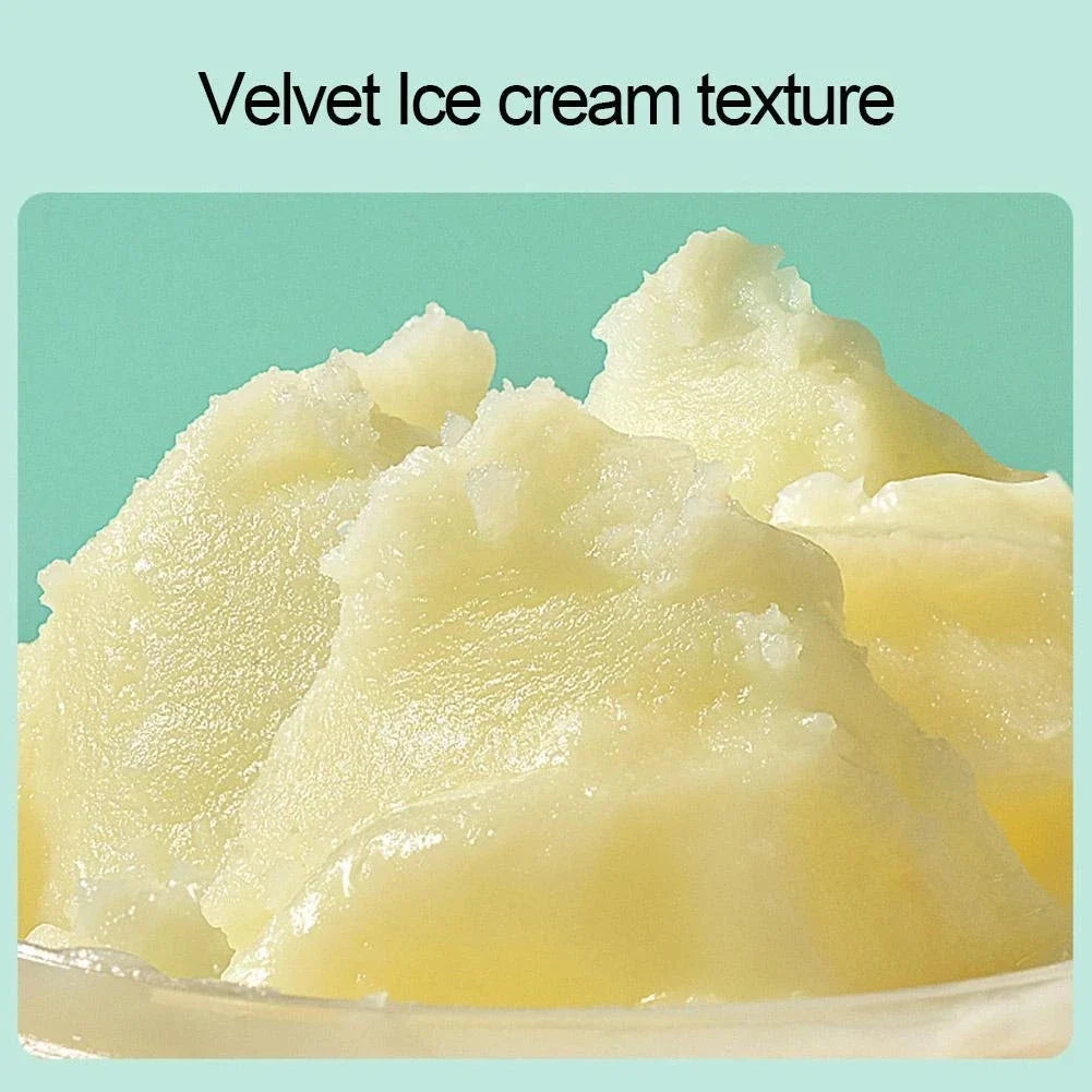 Blushimmer vegetable oil peach makeup remover cleansing ice cream with gentle texture and no tightness, in a balm form.