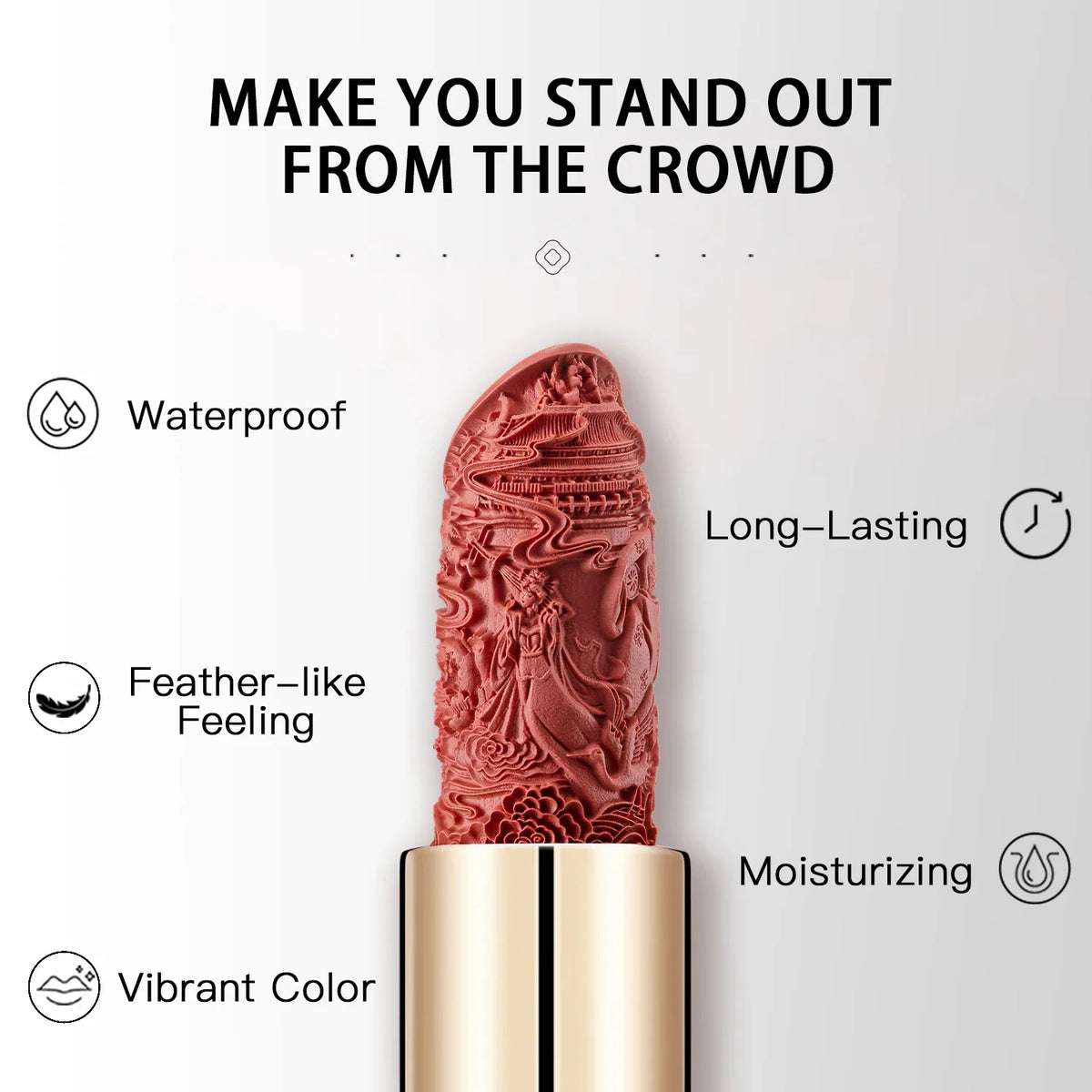 Blushimmer CATKIN Makeup Velvet Matte Lipstick in 3.6g with hydrating, long-lasting satin finish and smooth, creamy texture.