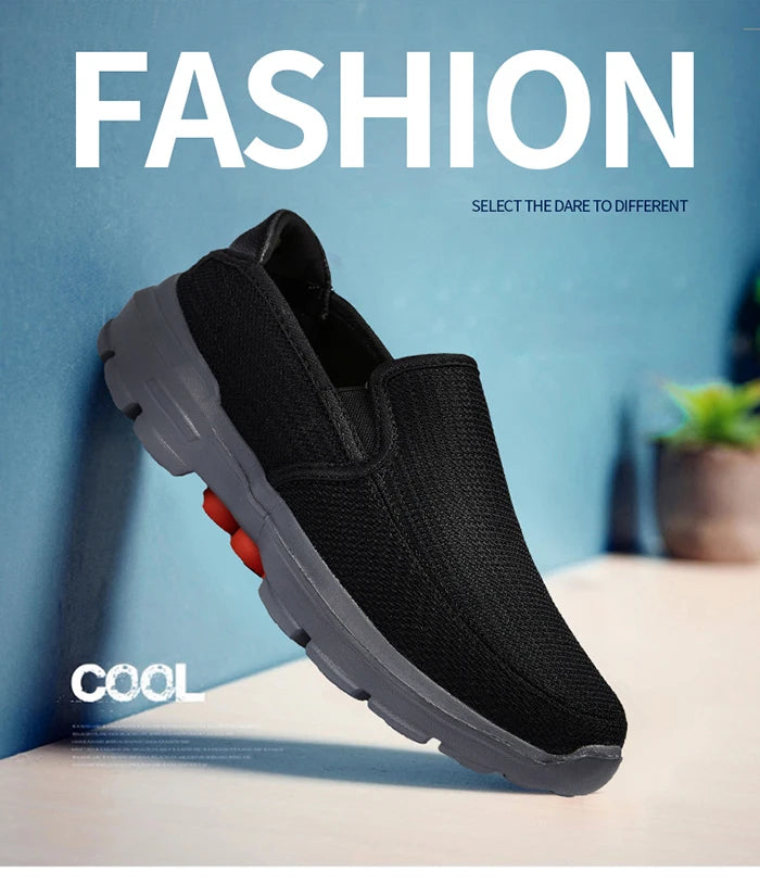 Slip-on Men Loafers Spring New Driving Shoes Men Breathable Men Casual Shoes Non-Slip Shoes Loafers Big Size 45 Chaussure Homme