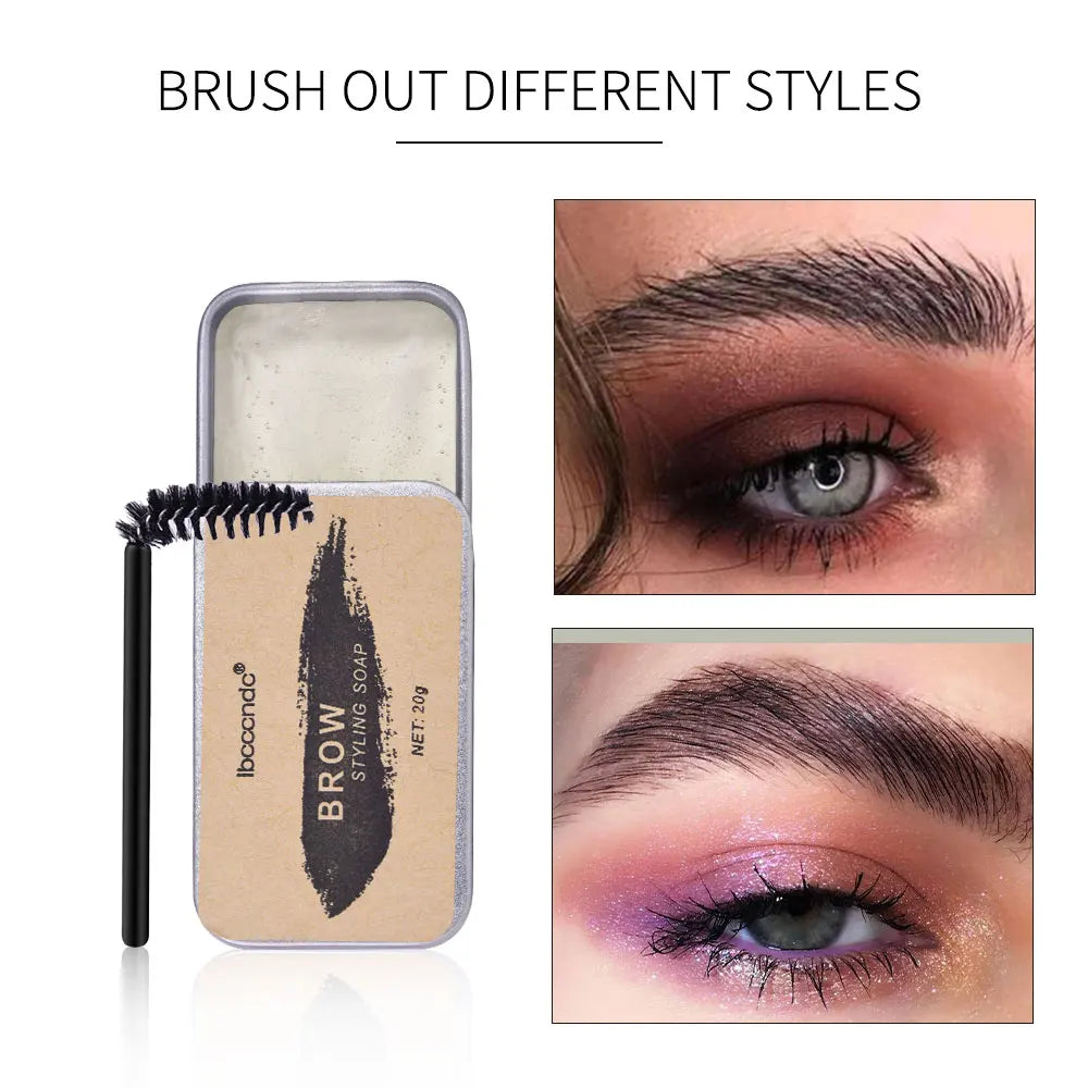 Blushimmer Brow Styling Soap Kit with waterproof long-lasting lamination gel for shaping and defining eyebrows.
