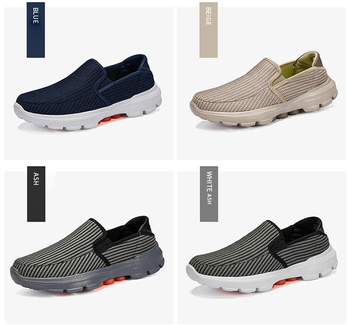 Slip-on Men Loafers Spring New Driving Shoes Men Breathable Men Casual Shoes Non-Slip Shoes Loafers Big Size 45 Chaussure Homme
