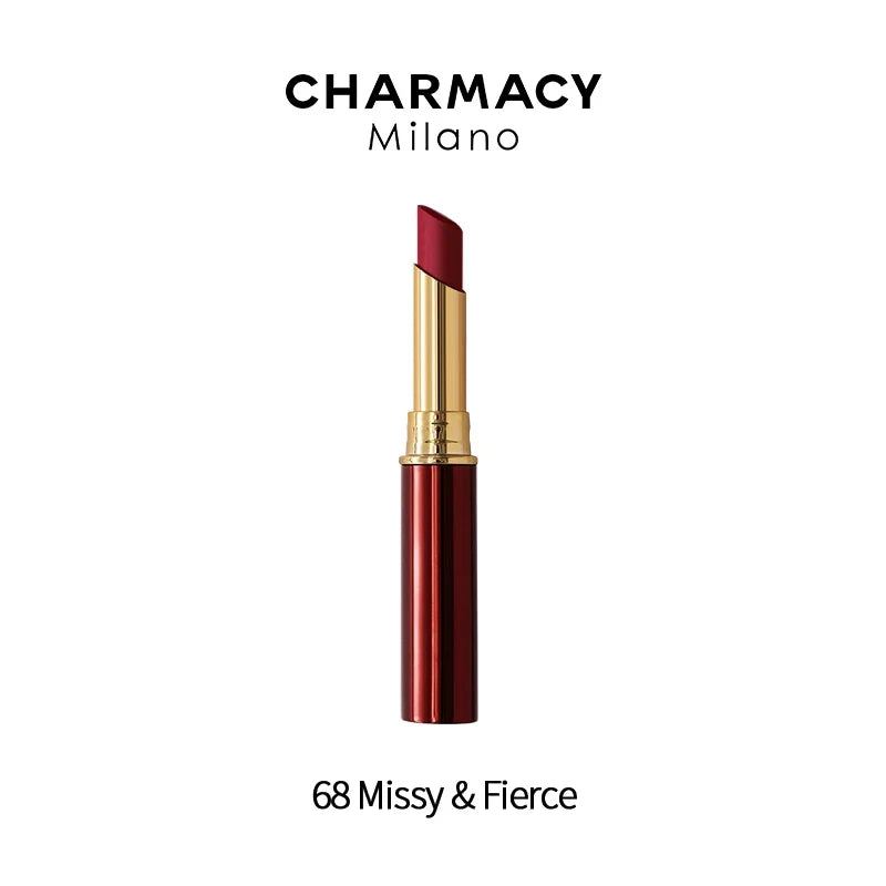 Blushimmer Charmacy waterproof velvet lipstick in 16 colors, featuring long-lasting matte finish and easy wear for lip makeup.