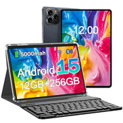 Android 15 MTK Tablet PC 10.1" 1280x800 IPS Capacitive Screen 4G LTE GSM Wi-Fi USB-C Keyboard 12GB + 256GB New Business
