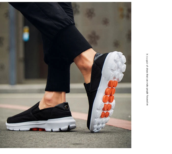 Slip-on Men Loafers Spring New Driving Shoes Men Breathable Men Casual Shoes Non-Slip Shoes Loafers Big Size 45 Chaussure Homme