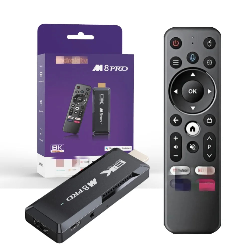 2025 M8 PRO Android 13 Allwinner H616 Quad Core 4K Smart TV Box with Dual-Band WiFi 2GB RAM 16GB ROM
