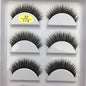 Set of 5 pairs of Blushimmer 3D mink false eyelashes, natural-looking, perfect for makeup and beauty enhancement.