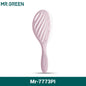 MR.GREEN Hollow Out Hair Brush Scalp Massage Combs Hair Styling Detangler Fast Blow Drying Detangling Tool Wet Dry Curly Hair