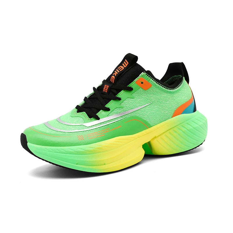 Men's Women's Road Running Shoes Jogging Sneakers Track Running Running Minimal Canvas Air Mesh Height Increasing Platform