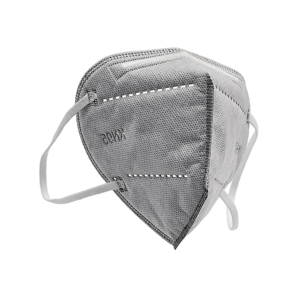 6-Layer KN95 Disposable Face Mask Foldable Non-Woven Respirator with Custom Logo Ready Stock 3D Facemask
