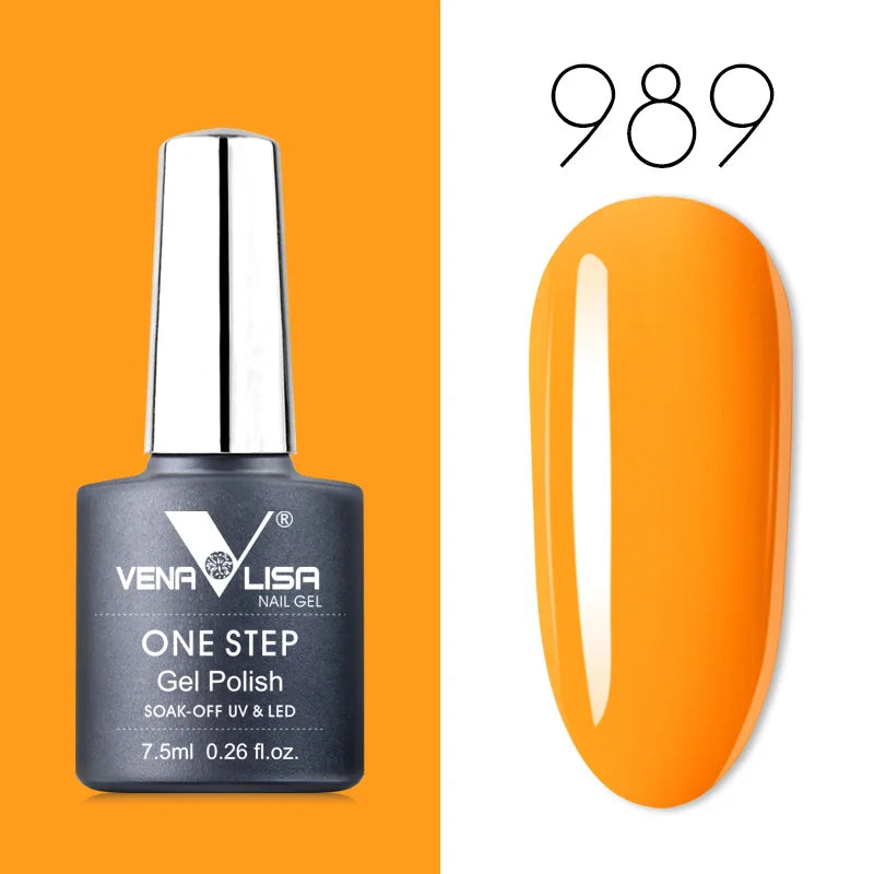 Venalisa 3-in-1 UV gel polish by Blushimmer, showcasing the organic soak-off gel lacquer for LED/UV light nail art.