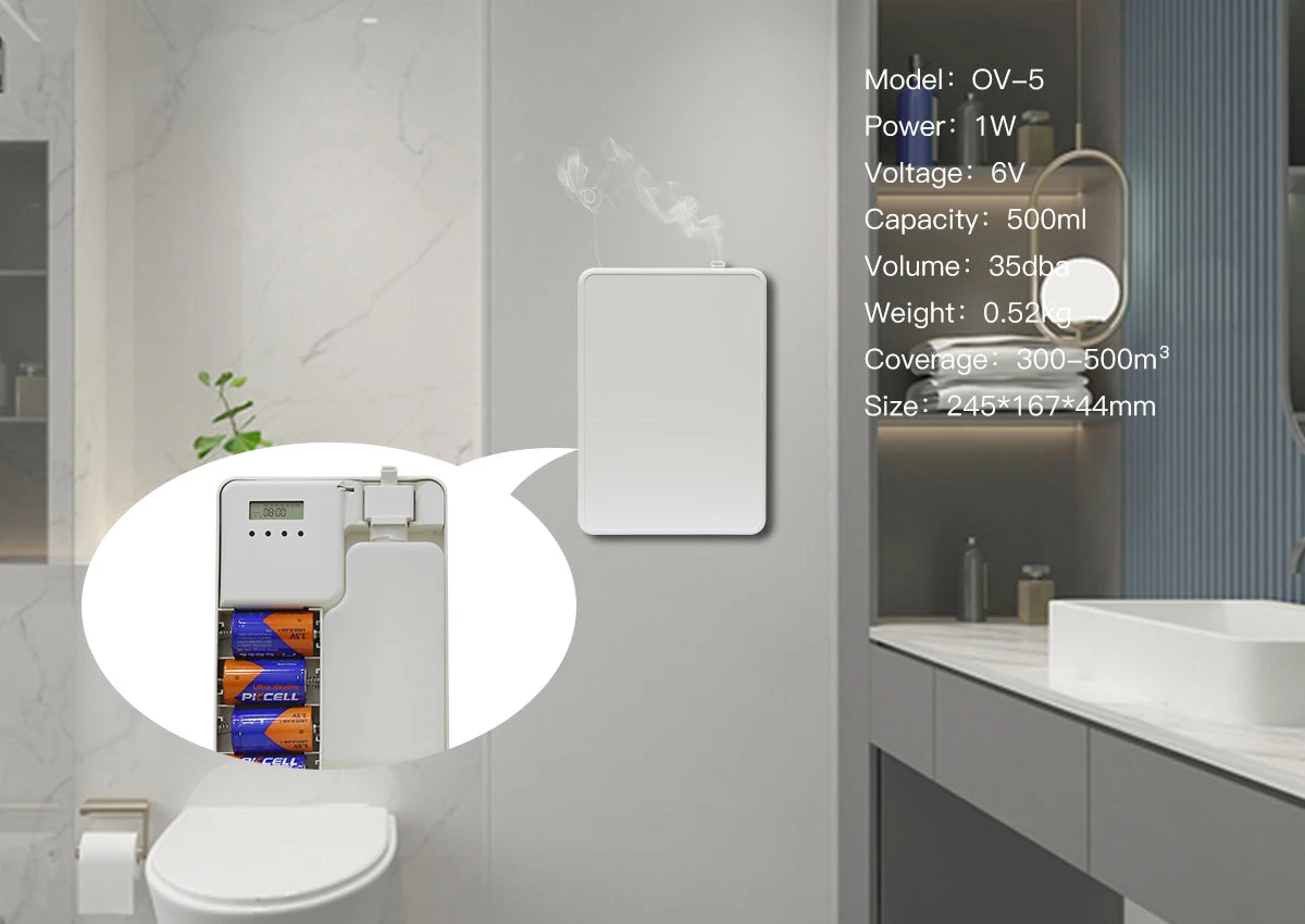 500ML Scenting Freshener & Aromatherapy Commercial Air Purifiers Smart Humidifiers  USB Fragrance Oil Machine B2B Wholesale
