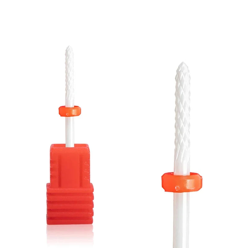 1pcs Ceramic Milling Cutter Nail Drill Bits Electric Manicure Drills Pedicure Mill Bits Machine Files Nail Art accessories Tool