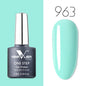 Venalisa 3-in-1 UV gel polish by Blushimmer, showcasing a sleek bottle of organic soak-off gel lacquer for LED/UV nail art.