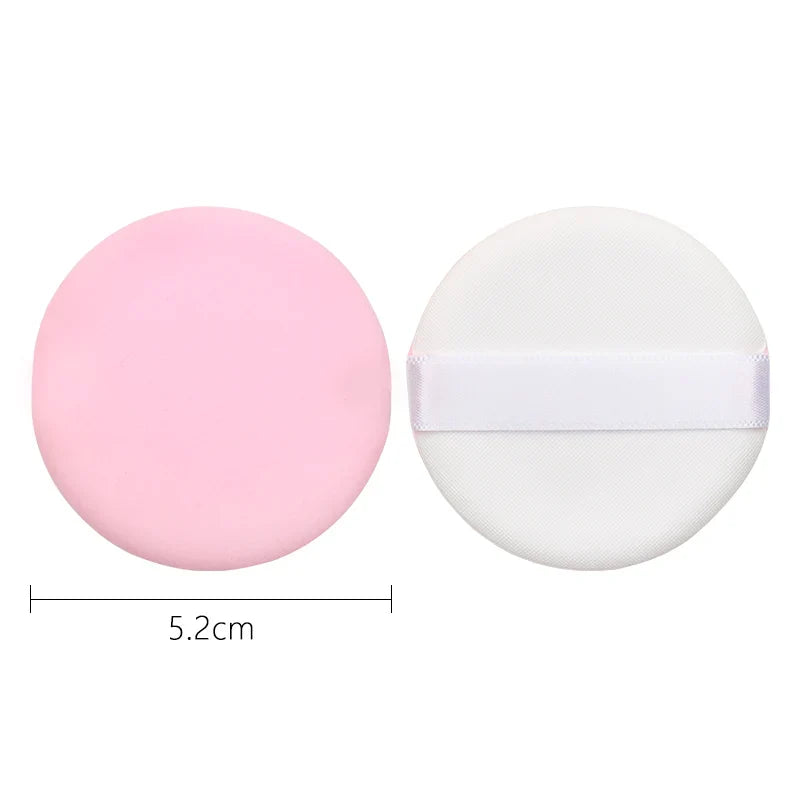 5 pcs Professional Round Shape Facial Face Body Powder Foundation Puff Portable Soft Cosmetic Puff Makeup Foundation Sponge Lot
