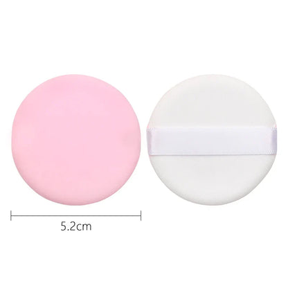 5 pcs Professional Round Shape Facial Face Body Powder Foundation Puff Portable Soft Cosmetic Puff Makeup Foundation Sponge Lot