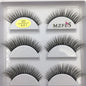 Set of five 3D mink false eyelashes by Blushimmer, natural-looking makeup eyelashes for a dramatic eye-enhancing look.