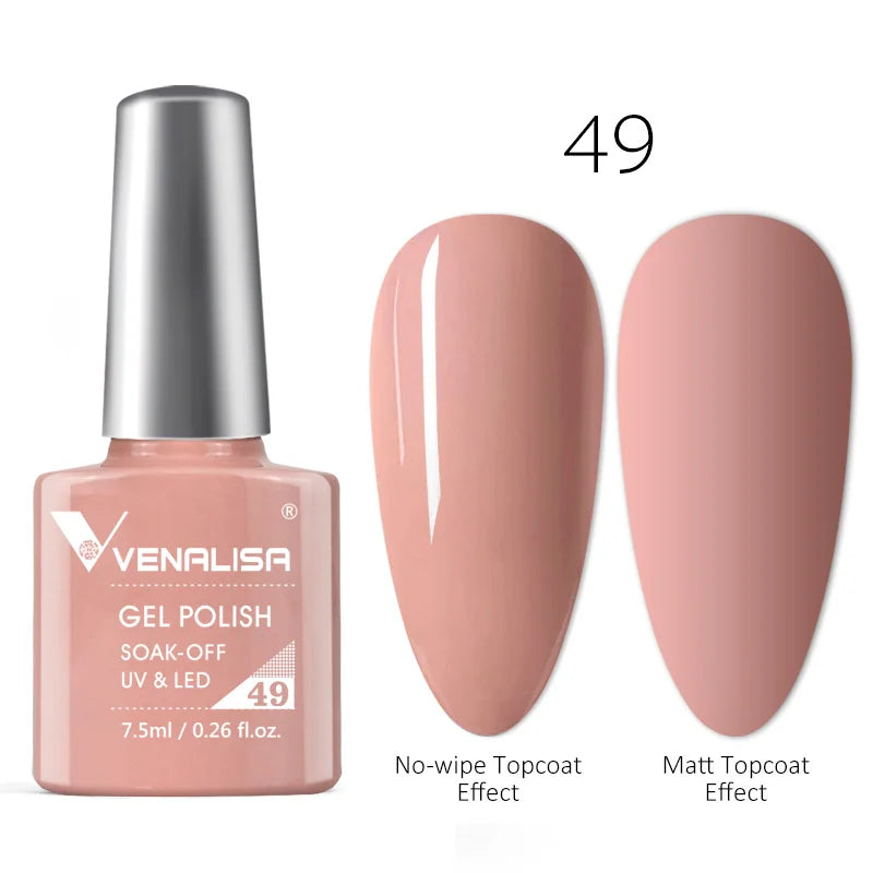 Blushimmer luxury color nail gel polish in vibrant shade, soak-off UV and LED long-lasting gel lacquer with glossy finish.