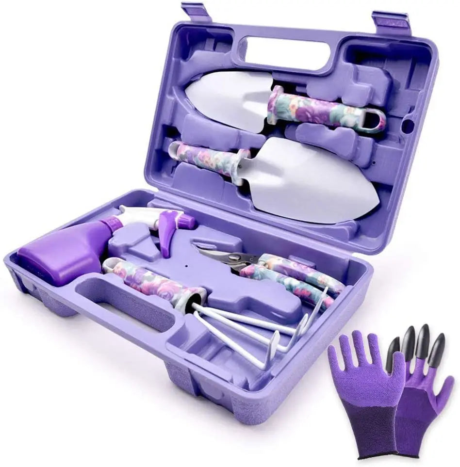 Cheap Price Hot Selling Purple Women Garden Tools Set  6 Pcs