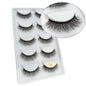 5 Pairs Multipack 3D Mink Lashes False Eyelashes Handmade Wispy Fluffy Long Lashes Natural Eye Makeup Tools Eye Lashes G806