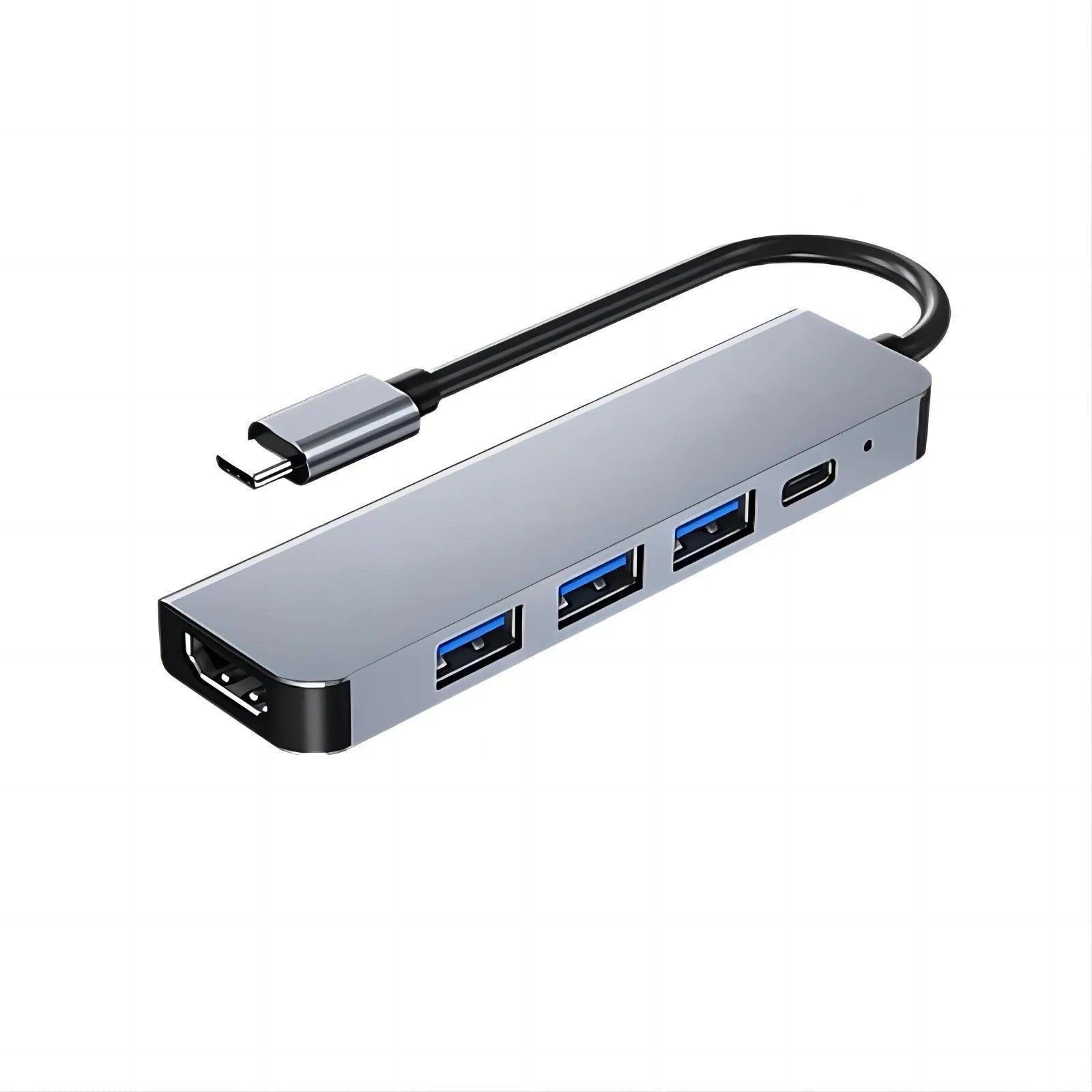 5in1 USB TYPE C Docking Station Type C 3.1 to USB 3.0 and HDTV Port Multi-function USB 3.0 Hub