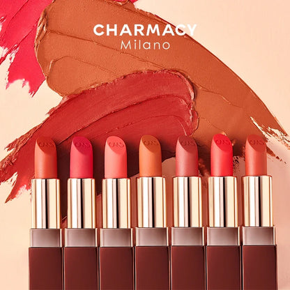 Blushimmer Matte Red Velvet lipstick for women, durable and easy to wear, featuring natural matte finish and vibrant lip color.