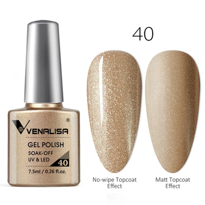 Blushimmer luxury color nail gel polish in vibrant shade, soak-off UV LED gel with long-lasting, glossy finish, perfect for stylish nails.
