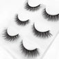 SHIDISHANGPIN 3 pairs 27 styles 3D Faux Mink Hair Soft False Eyelashes Fluffy Wispy Thick Fake Lash Handmade Eyelash Eye Makeup