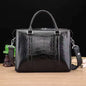 Crocodile belly Briefcase Handmade Business Laptop Bag Men's
