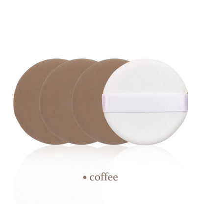 5 pcs Professional Round Shape Facial Face Body Powder Foundation Puff Portable Soft Cosmetic Puff Makeup Foundation Sponge Lot