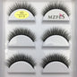 Set of 5 pairs of natural 3D mink false eyelashes by Blushimmer, perfect for makeup and beauty enhancement.