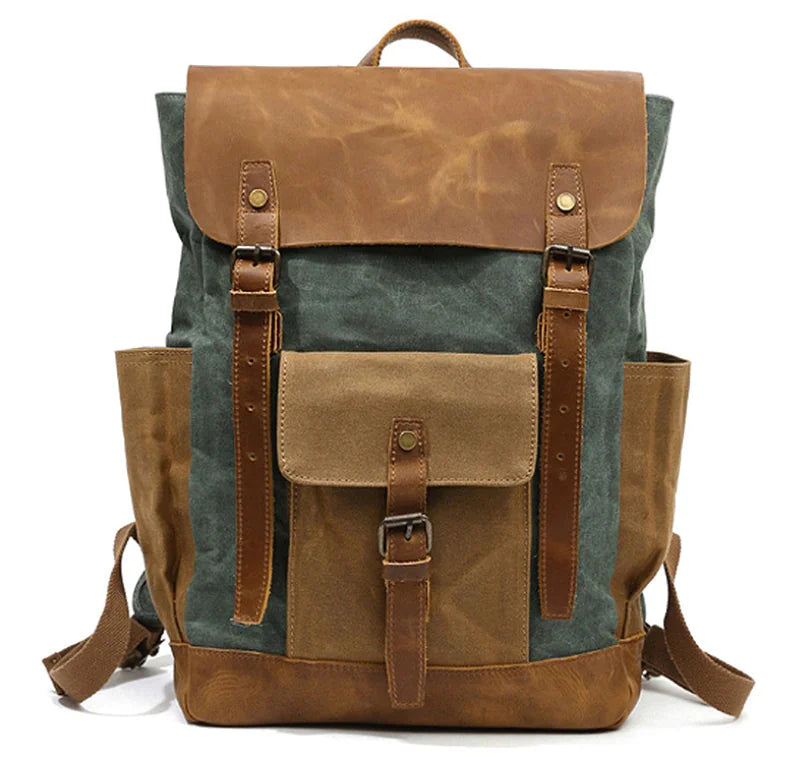 Custom Canvas Backpack for Men - Outdoor & Travel Use