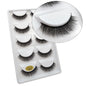 5 Pairs Multipack 3D Mink Lashes False Eyelashes Handmade Wispy Fluffy Long Lashes Natural Eye Makeup Tools Eye Lashes G806