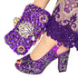 Elegant women's shoes and matching bags set by EdleessFashion, featuring stylish footwear and coordinated accessories.