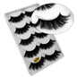 5 Pairs Multipack 3D Mink Lashes False Eyelashes Handmade Wispy Fluffy Long Lashes Natural Eye Makeup Tools Eye Lashes G806