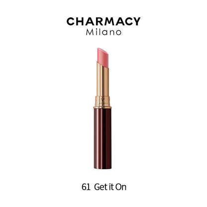 Blushimmer Charmacy waterproof velvet lipstick in 16 colors, showcasing a matte finish and easy-to-wear long-lasting lip makeup.