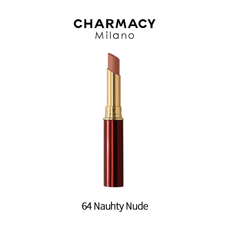 Blushimmer Charmacy waterproof velvet lipstick with 16 colors, long-lasting matte finish, easy to wear, and long-stay lip makeup.