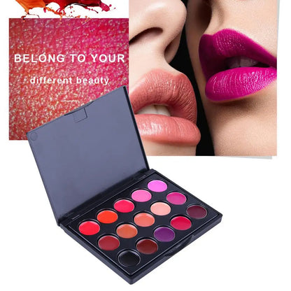 Blushimmer all-in-one makeup kit with lip gloss, eyeshadow, concealer, and brushes in a portable gift set for women and girls.