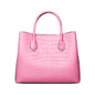 Luxurious crocodile leather handbag for women by Don John, featuring a stylish and elegant design with premium craftsmanship.