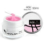 Blushimmer 50ml TPO Free Jelly Nail Extension Gel with clear natural color for French nails and UV soak-off construction.