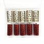 Blushimmer leopard and snake print nail foils transfer paper for animal print nail art and manicure decoration.