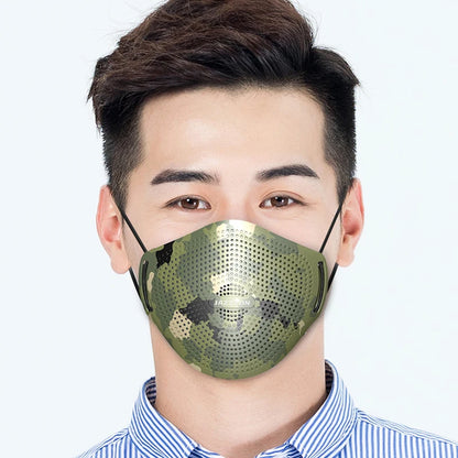 KN95 Face Mask With Breathing Valve Dust Masks With Valved Face Mask Face Equivalent to FFP2 close to FFP3 PM046