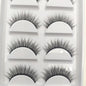 Set of 5 pairs of Blushimmer 3D Mink false eyelashes, natural style, perfect for makeup and beauty enhancement.