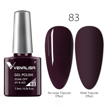 Blushimmer luxury color gel nail polish in vibrant shade, soak-off UV/LED gel varnish for long-lasting, glossy manicures.
