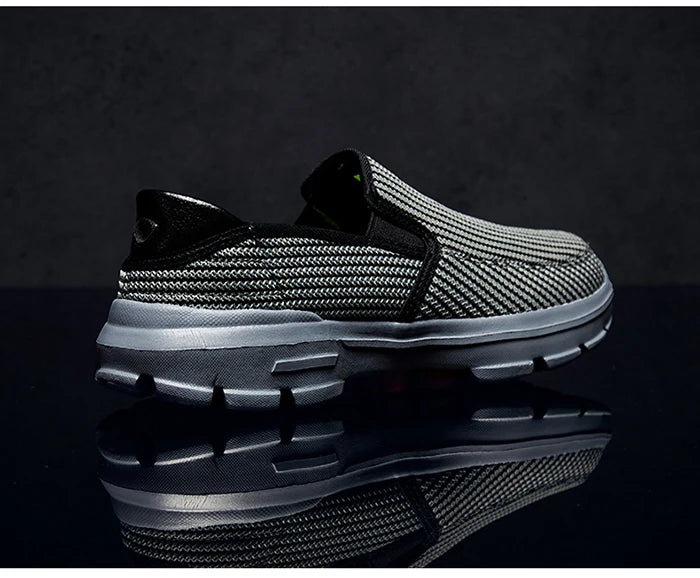 Slip-on Men Loafers Spring New Driving Shoes Men Breathable Men Casual Shoes Non-Slip Shoes Loafers Big Size 45 Chaussure Homme