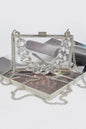 Women's BYMANYC New York Chelsea handbag from the new collection, stylish leather bag with top handles and gold accents.