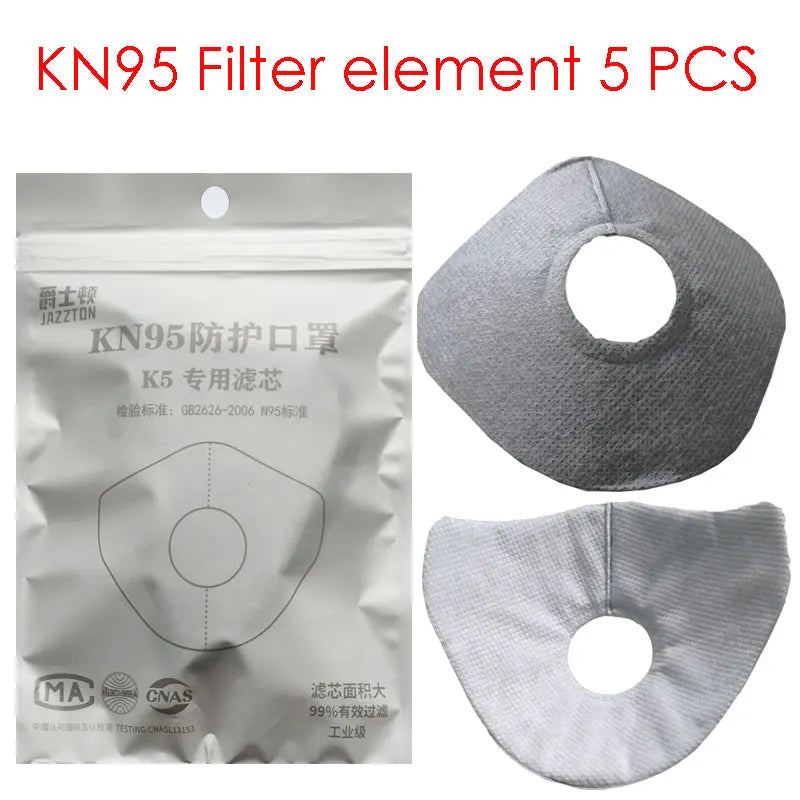 KN95 Face Mask With Breathing Valve Dust Masks With Valved Face Mask Face Equivalent to FFP2 close to FFP3 PM046