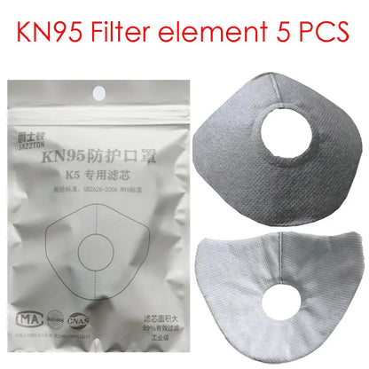 KN95 Face Mask With Breathing Valve Dust Masks With Valved Face Mask Face Equivalent to FFP2 close to FFP3 PM046