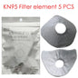KN95 Face Mask With Breathing Valve Dust Masks With Valved Face Mask Face Equivalent to FFP2 close to FFP3 PM046